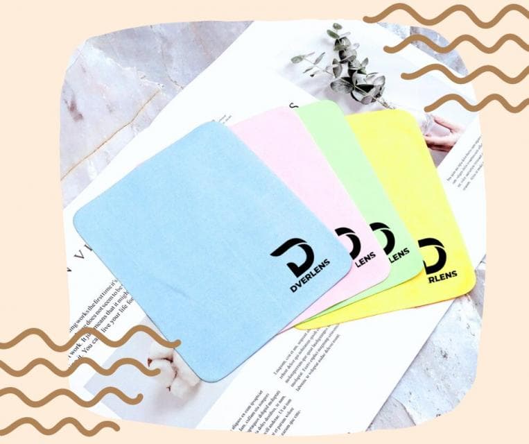 ผ้าเช็ดแว่น เกรด AAA Dver คละสี ขายเป็นกล่อง (กล่องละ 100 ผืน) - ภาพที่ 4