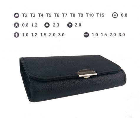 เซ็ตไขควงแว่นตาแบบพกพา 25-in-1 - ภาพที่ 4