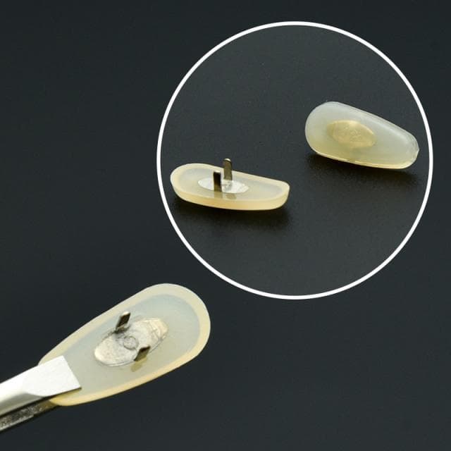 แป้นจมูก RB ย้อนยุค ขาเขี้ยว [1 แพ็ค 5 คู่] - ภาพที่ 2