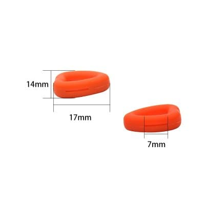 [1คู่ แถม 1คู่]  กันลื่นแว่นตา ทรงหัวใจกลวง (หัวใจโดนัท) - ภาพที่ 10