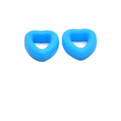 [1คู่ แถม 1คู่]  กันลื่นแว่นตา ทรงหัวใจกลวง (หัวใจโดนัท) - ภาพที่ 5