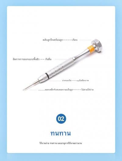 [พรีออเดอร์] รอสินค้า 15 วันเครื่องมือซ่อมแว่นตา, เครื่องมือบดเลนส์, ไขควง, คีมพลาสติก, ชุดเครื่องมือพิเศษสำหรับแว่นตา - ภาพที่ 4
