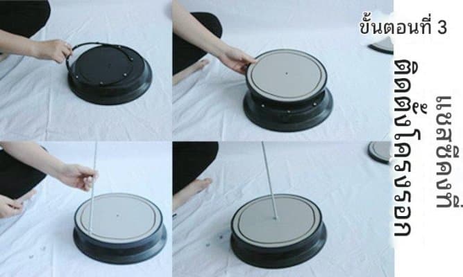 [พรีออเดอร์] ตู้/ชั้นวางแว่น สำหรับวางบนโต๊ะ หมุนได้ - ภาพที่ 7