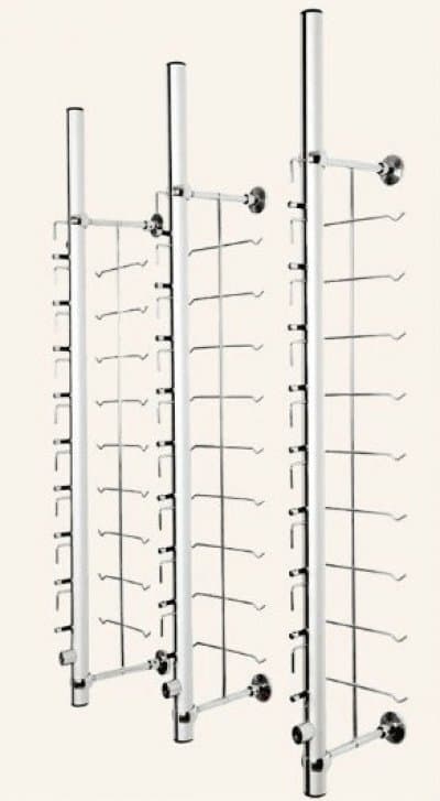 [พรีออเดอร์] ชั้นวางแว่นตาติดผนัง วัสดุอลูมิเนียมคุณภาพสูงวาง แว่นได้ 9 ชุด/ชั้นวาง  มัดจำได้ 50%