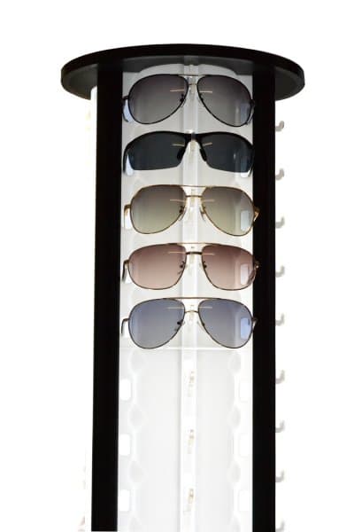 [พรีออเดอร์] ตู้แว่น หมุ่นได้ เลื่อนได้ 60 ตัว มีไฟ มัดจำได้ 50% - ภาพที่ 3