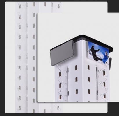 [พรีออเดอร์] ตู้ชั้นวางแว่น หมุน เลื่อน ใส่ได้ 72 ตัว มัดจำได้ 50 % - ภาพที่ 6