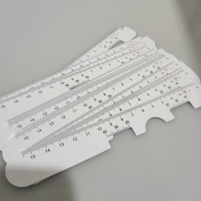 ไม้บรรทัดวัด PD เลนส์แว่นตา แบบธรรมดา