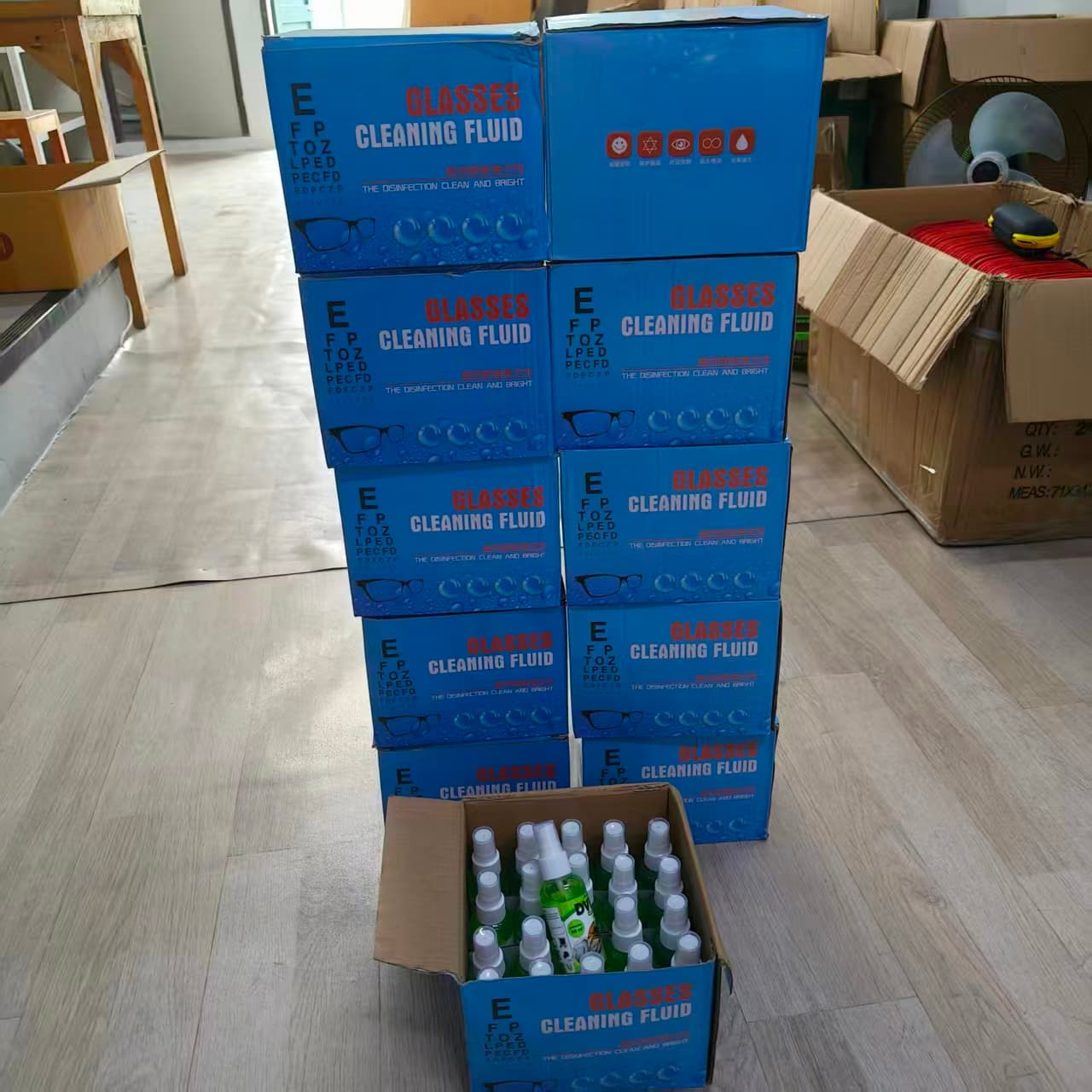 (ขายยก10ลัง แถม1ลัง) น้ำยาทำความสะอาดแว่นตา DVER ทุกสูตร - ภาพที่ 6