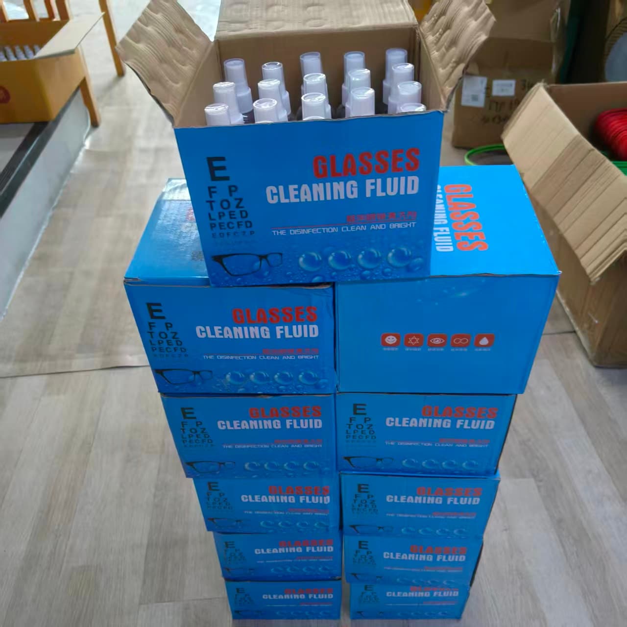 (ขายยก10ลัง แถม1ลัง) น้ำยาทำความสะอาดแว่นตา DVER ทุกสูตร - ภาพที่ 7
