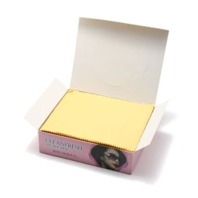 **มีสต๊อกพร้อมส่ง **AAA ขนาดใหญ่ 14.7*17.6 ผ้าเช็ดแว่นเกรด AA คละสี ขายเป็นกล่อง กล่องละ 100 ผืนเข็ม230gsm ไม โครไฟเบอร์ - ภาพที่ 4