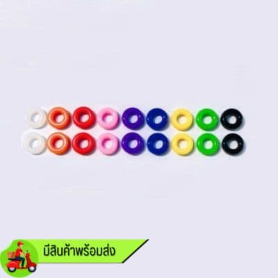 [1คู่ แถม 1คู่]  กันลื่นแว่นตา ทรงวงกลมกลวง (ทรงโดนัท)